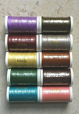 10 X 100 MTR. REELS OF COATS DRIMA - 100% POLYESTER - ASST. COLOURS - BRAND NEW - Image 1 of 4