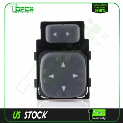 Se adapta a 1998-05 Chevy Blazer S10 GMC S-15 Interruptor de espejo eléctrico de potencia Sonoma Foto 1 de 4