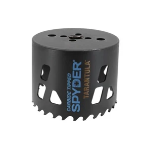 Spyder Tarantula 3 1/2" Hole Saw HEX 10 Tungsten Carbide-Tipped 600914CF Holesaw - Picture 1 of 5