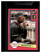 2016 Donruss 1982 Pink Border #D82-33 Starling Marte