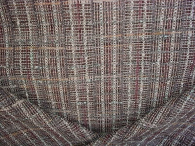 Tecido de estofamento de tweed texturizado cinza berinjela 3-1/4 Stroheim 9020904 Calabresi - Imagem 1 de 4