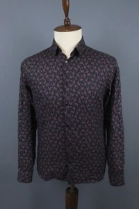 The Kooples Relaxed Multicolor Floral Long Sleeve Button Down Shirt Size M - Picture 1 of 20