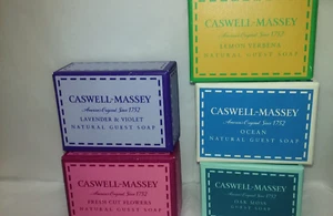 caswell massey lemon verbena, soaps travel set of 5 new sealed boxed - Picture 1 of 3