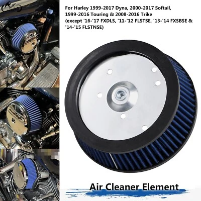 Big Sucker Stage Air Cleaner Filter Element For Harley Fat Boy Heritage Softail - Image 1 of 4