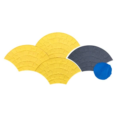 Roman Fan | 7 шт. Набор штампов для бетона от Walttools - Изображение 1 из 4