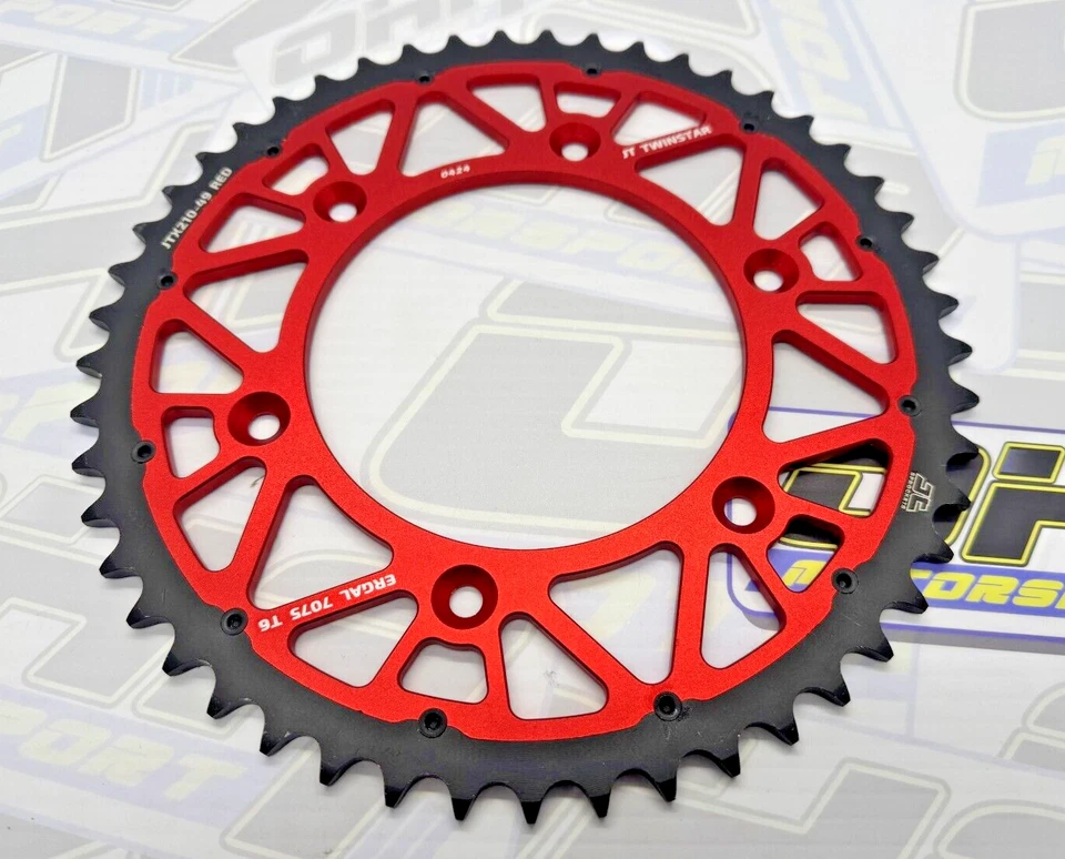 Piñón trasero JT TWINSTAR TwinRing MX para Beta 300RR 300 RR 2T 2013-2025 - 49T Foto 1 de 1