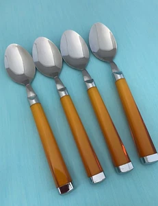 NUEVAS cucharas de sopa Fiesta TEMPTATION 4, longitud 7 3/4" Cambridge - Imagen 1 de 2