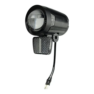 Herrmans H-Black Pro E Scheinwerfer 6-12 Volt eBike 230 Lumen Licht Lampe - NEU