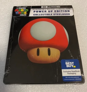 The Super Mario Bros Movie Steelbook Blu-ray + Digital 4K UHD Neu Sealed BestBuy - Bild 1 von 2