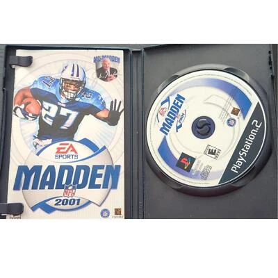 Madden NFL 2001 PS2 PlayStation 2 + Reg Card - Completo + Manual na Caixa - Imagem 1 de 4