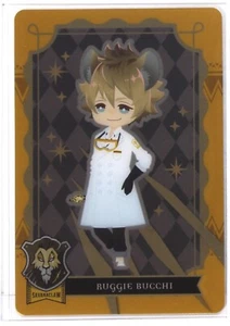 Disney Twisted Wonderland Metal Card P3-18 Ruggie Bucchi BANDAI Japan - Picture 1 of 4