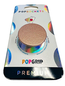 PopSockets Premium Vegan Leather Rose Gold Swap PopSocket Pop Socket PopGrip