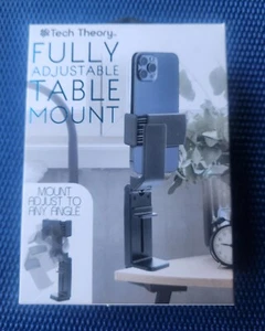 Tech Theory - Fully Adjustable Table Mount for Phones - Clamp Easily - Picture 1 of 2