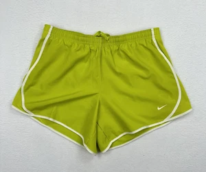 Nike Dri-Fit Kids Youth Running Shorts Size XL Green 848196 Athletic Lined - Picture 1 of 7
