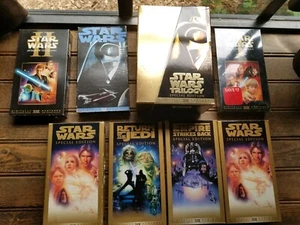 Star Wars VHS Video Tape Lot Original Trilogy and extras - Picture 1 of 8