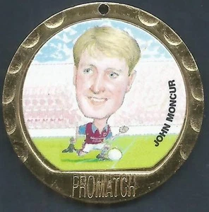 PROMATCH MEDALLIONS 1997-PREMIER LEAGUE COIN/MEDAL-WEST HAM UNITED-JOHN MONCUR - Picture 1 of 1