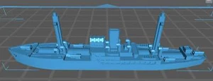Thor (HSK 4) - Armada Alemana - Wargaming - Eje y Aliados - Miniatura Naval - Imagen 1 de 4