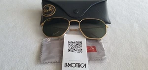 Ray Ban Sonnenbrille Goldgestell. Mit Koffer. RB 3548 9196/31. - Bild 1 von 10