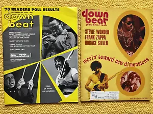 Frank Zappa 2 Down Beat Magazines 1970,1973 mint - Bild 1 von 3