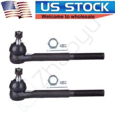 Front Inner Tie Rod Ends Links For Chevrolet GMC C1500 C2500 C3500 1988-2000 - Image 1 of 4