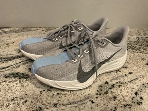 Nike Womens Pegasus Turbo Running Shoes Gray White Blue 10 - Picture 1 of 10