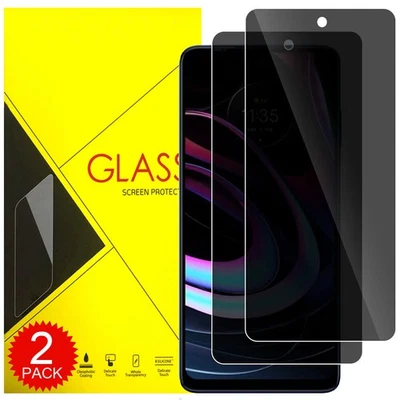 For Motorola Moto G56 G86 G15 G35 G45 G55 G75 G34 G54 Privacy Screen Protector - Image 1 of 4