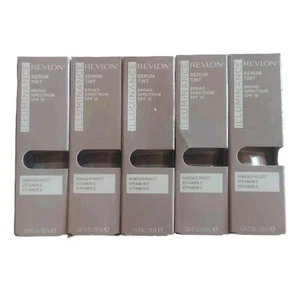 Lot Of 5 Revlon Illuminance Serum Tint In Shade 601 Soft Nutmeg SPF 15 - Picture 1 of 17