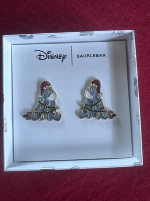 Nuevo Baublebar Disney Navidad Winnie Pooh Eeyore Pendientes Luces de Vacaciones Sombrero Foto 1 de 2