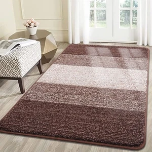 Kitinjoy Indoor Outdoor Door Mat 59x36 Non-Slip Absorbent Dirt Trapper Low-Pr... - Picture 1 of 6