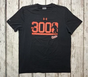 Eddie Murray Mr. 3000 Baltimore Orioles Under Armour MLB Black T-Shirt - Sz XXL - Picture 1 of 9