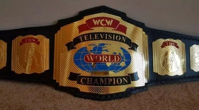 Cinturón de título réplica campeón mundial de televisión lucha libre Foto 1 de 2