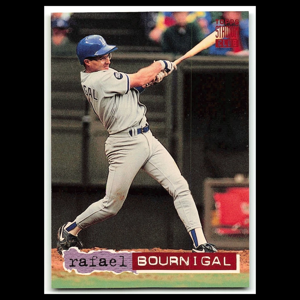 Rafael Bournigal #500 1994 Topps Stadium Club Los Angeles Dodgers Baseball Card - Image 1 of 3