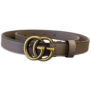 Gucci cintura donna GG Marmont rosa 70 cm / UK 6 - Foto 1 di 11