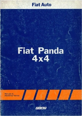 FIAT PANDA 4x4  prima serie -  1983 - 1985  - MANUALE OFFICINA - in italiano - Immagine 1 di 4