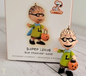 Snoopy Peanuts Halloween Hallmark Ornament 2009 Superheld Linus - Bild 1 von 8
