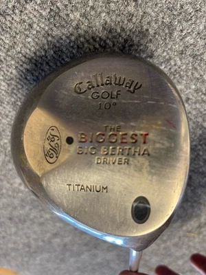 Callaway/Big Bertha Biggest/Driver/10*/RH/R-Flex Shaft/45.5”/SL4654 - Image 1 of 4