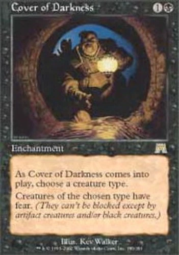 Moderate Play x 1 Cover of Darkness Onslaught - Image 1 of 1