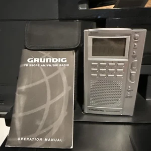 Grundig Yacht Boy YB-550PE Odbiornik światowy AM/FM /SW z obudową Shortwave Working - Zdjęcie 1 z 5