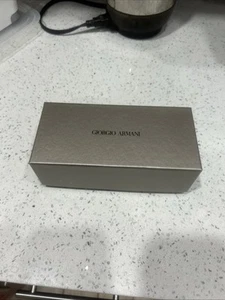 Giorgio Armani Sunglasses Eyeglasses Gift Box ,Case, Papers - Picture 1 of 11