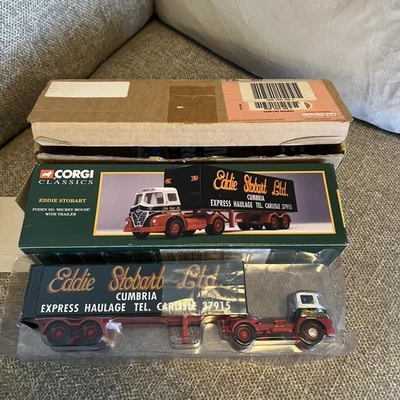 Corgi 13601 Foden S21 Mickey Mouse Trailer Eddie Stobart Express 1.50 MINT - Image 1 of 4