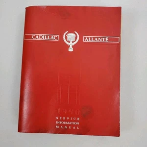 1990 Cadillac Allante Service Information Manual Original Repair Service Book - Bild 1 von 6