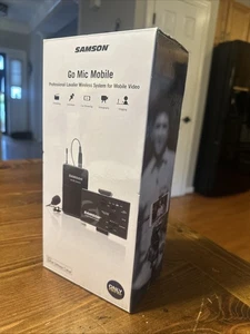 Samson Go Mic Mobile Receiver with LM8 Lavalier and Belt Pack Transmitter - Picture 1 of 7