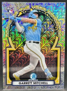 2023 Bowman Chrome ROYF-7 Garrett Mitchell Rookie of the Year Favorites Mojo - Picture 1 of 2
