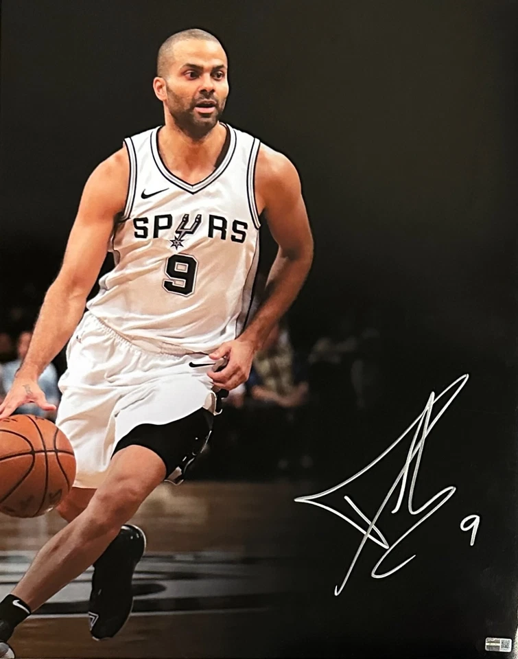 Tony Parker signed autographed 16x20 photo NBA San Antonio Spurs Steiner - Изображение 1 из 1