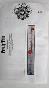 Donna French Collins PRETTY THIN Flamingo @10x80" quilt pattern NEW 2005 - Picture 1 of 5