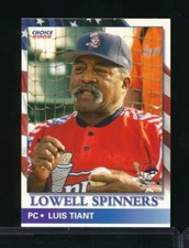2002 Lowell Spinners Choice #30 Luis Tiant Pitching Coach Baseball Card SWSW6