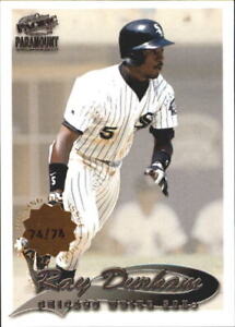 1999 Paramount Opening Day Chicago White Sox Baseball Card #55 Ray Durham /74