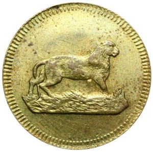 Deutsches Reich - Notgeld - SPIEL MARKE - Löwin - Adler - ERHALTUNG ! - Bild 1 von 2