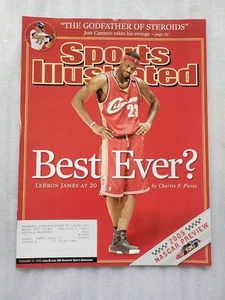 Best Ever? Lebron James at 20 by Charles P. Pierce - Sports Illustrated 02/21/05 - Picture 1 of 3