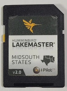 Humminbird LakeMaster Midsouth States v2.0 UNTESTED NO RETURNS - Picture 1 of 3